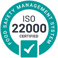 ISO 22000:2018 certified