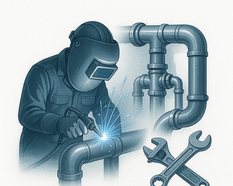 Steel and pipe repairs